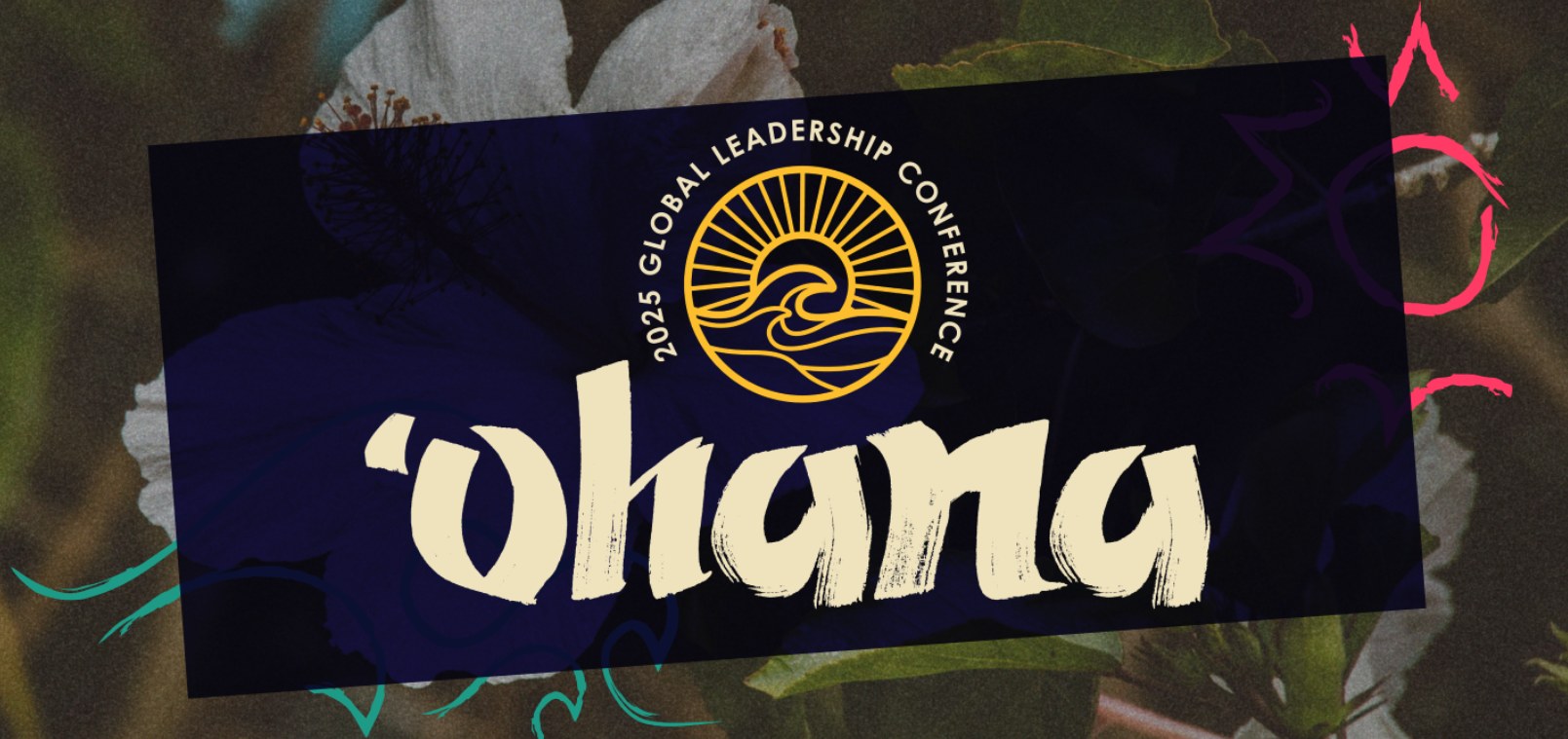 'Ohana, 2025 Global Leadership Conference logo lockup