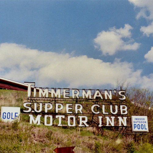 Timmerman's Supper Club and Motor Inn roadside sign